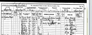 1901 census North family