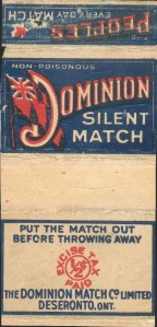 Dominion Silent Match box