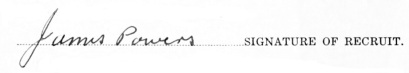 James Powers signature