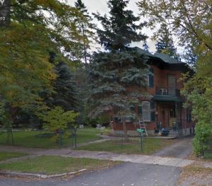 Google Streetview image of St. George Street house